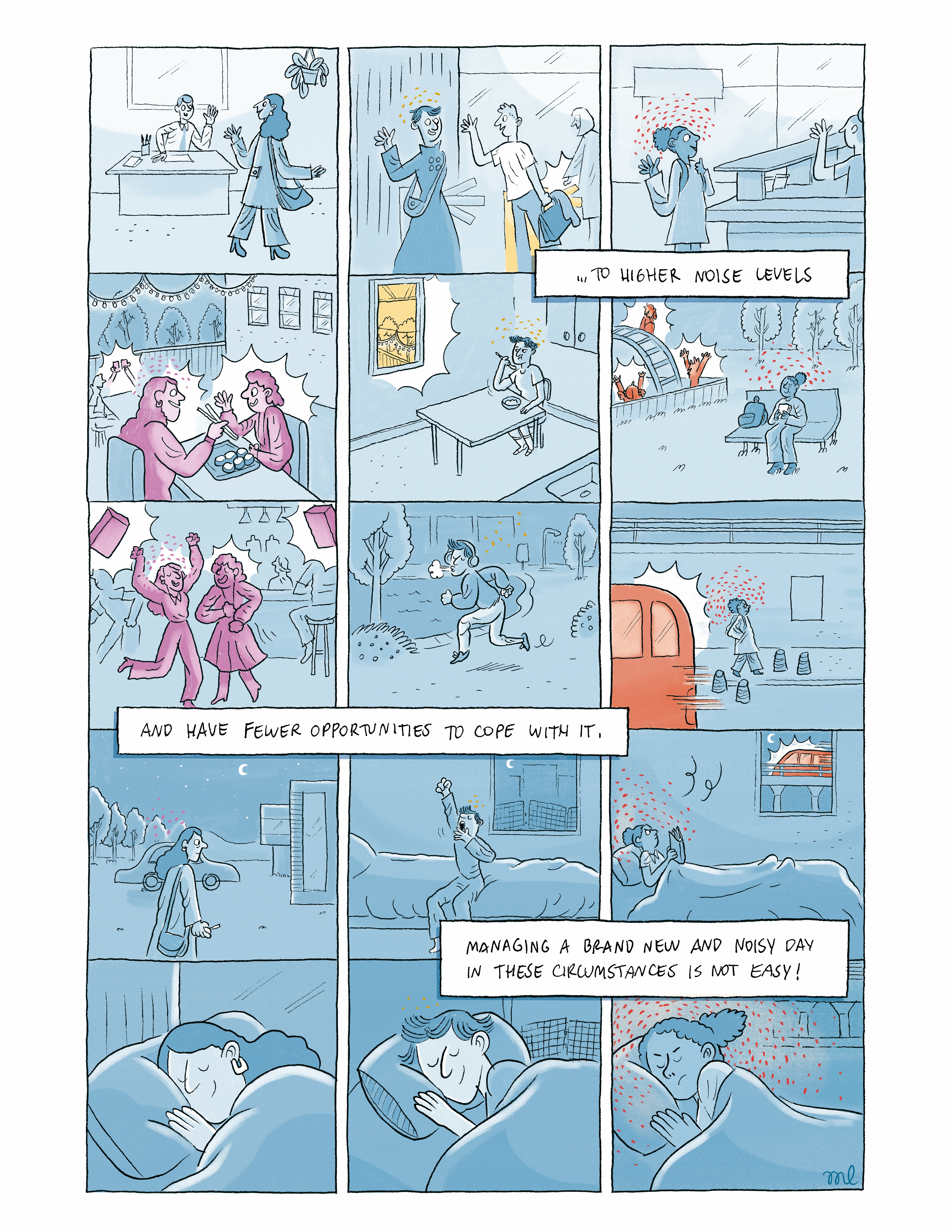 Background noise that speaks volumes: Tales of sonic inequalities